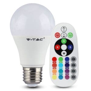 lampa-led-E27-A60-6W-470lm-RGB-Psychro-leuko-7151-v-tac