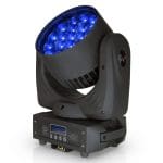 led moving head wash 19x15w rgbw 4in zoom-μπλέ