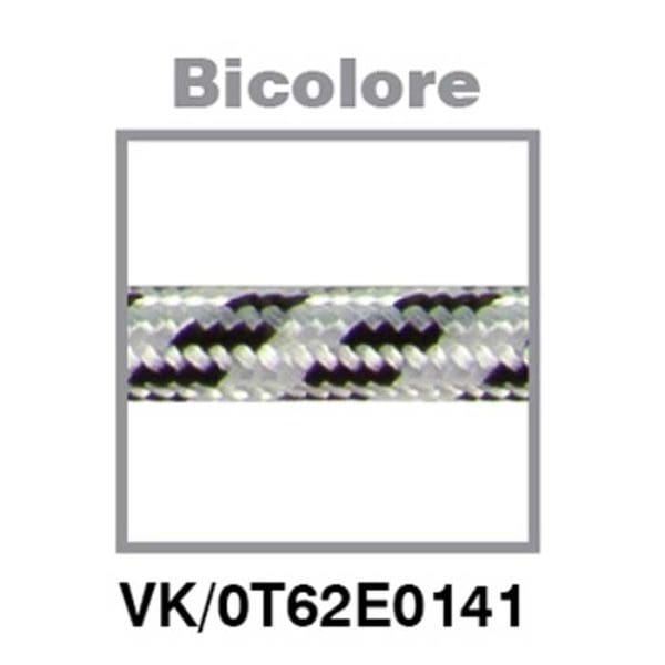υφασματινο καλώδιο bicolore 2x0.75mm²