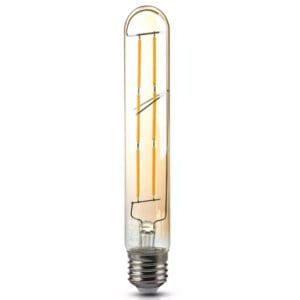 lampa-led-filament-E27-T30-6W-600lm-amber-gyali-v-tac