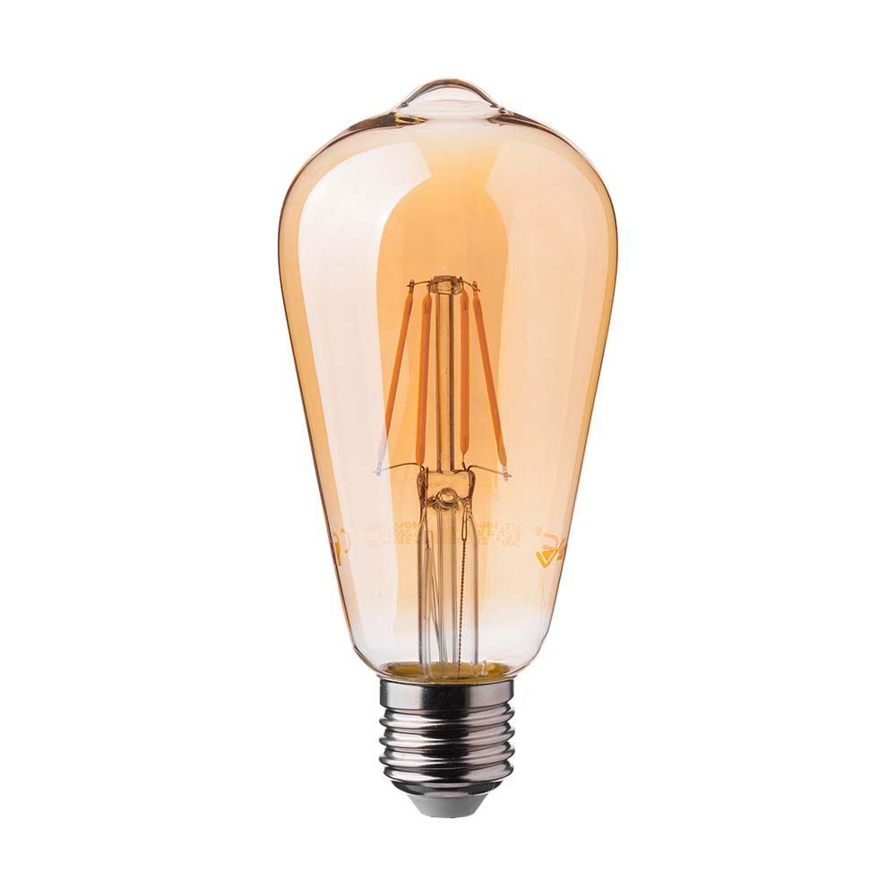 lampa-led-filament-E27-ST64-6W-550lm-ip20-amber-gyali-v-tac