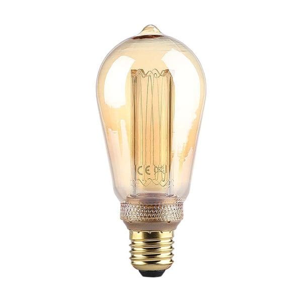 lampa-led-art-filament-E27-ST64-4W-200lm-ip20-amber-gyali-v-tac