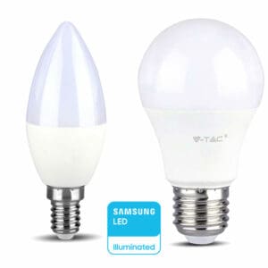 Λαμπτήρες LED E14-E27 Βy Samsung