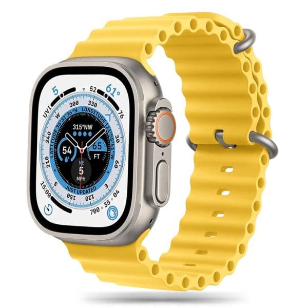 Iconband Pro Λουράκι για Apple Watch (42/44/45/49mm) Κίτρινο 9490713930205 TECH-PROTECT