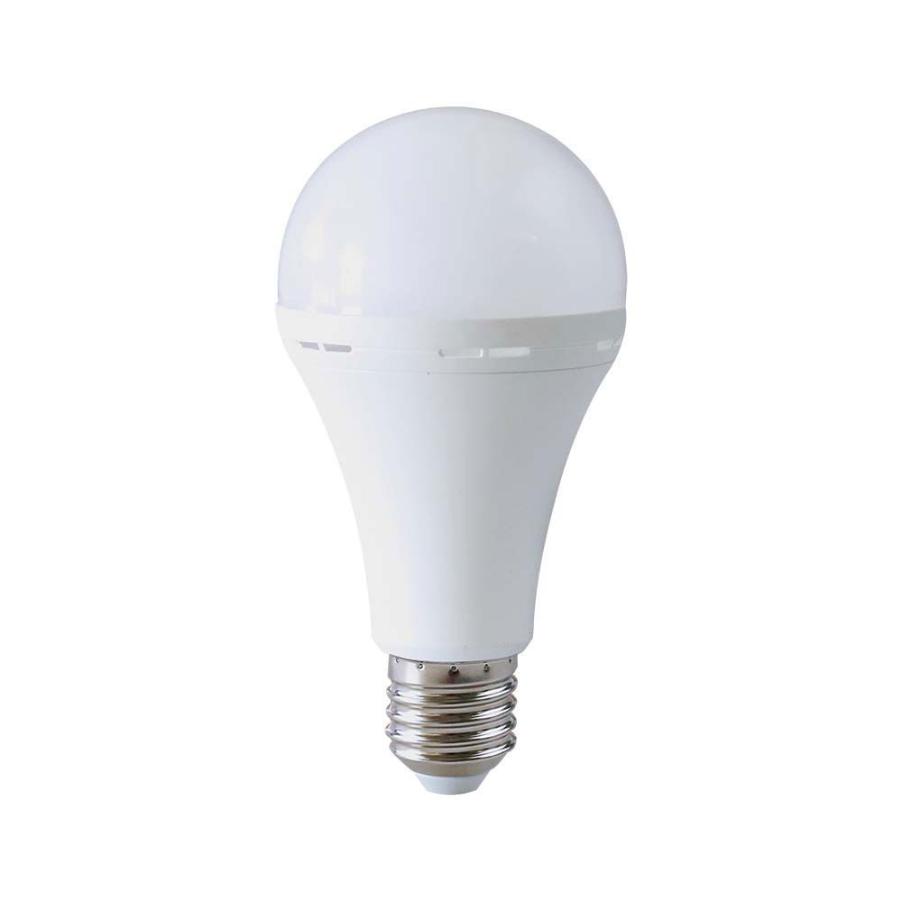 Λάμπα LED E27 A80 12W 230V 200° 960lm με Ενσωματωμένη Μπαταρία Έκτακτης Ανάγκης Φυσικό Λευκό 7794 V-TAC